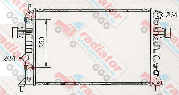 RW027111M Radiator